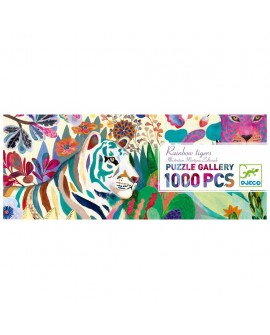 rainbow tigers -puzzle 1000p