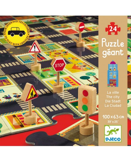 La ville- puzzle 21p