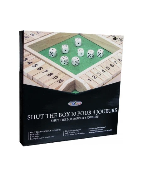 shut the box 10 (4 joueurs)