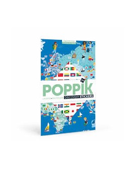 Sticker drapeaux - POPPIK