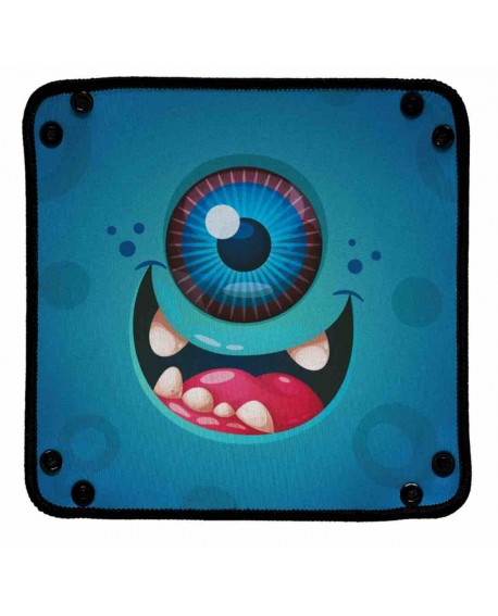 piste de des happy cyclope blue monster