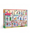 puzzle ENFANTS DU MONDE 100 PCES