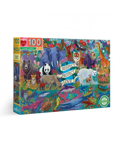 puzzle PLANETE TERRE 100 PCES