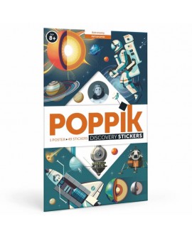 Sticker astronomie- POPPIK