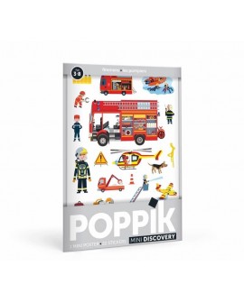 Sticker pompiers - POPPIK