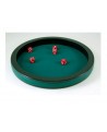 Piste de dés 30  cm verte