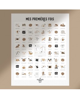 Affiche "Mes Premières Fois"- Peau Foncee