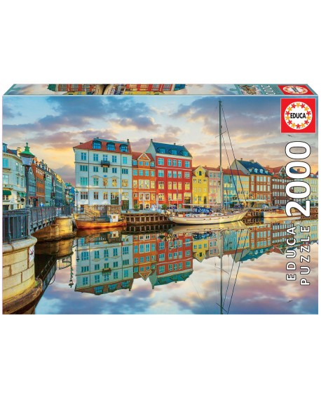 puzzle 2000P port de Copenhague