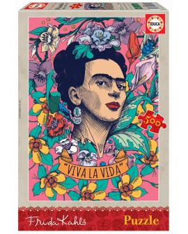 puzzle 500P viva la vida, Frida