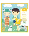 stickers epais et repositionnables : les habits