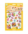Tatouages aqua flor.