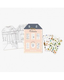Cahier stickers les parisiennes