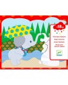 Coloriages des petits : Caché dehors