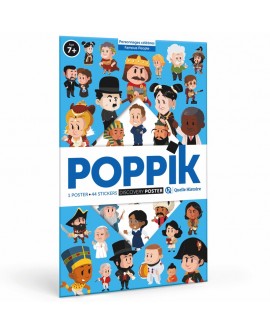 Sticker personnages célébres- POPPIK