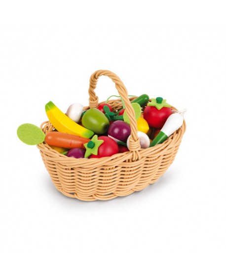 panier de 24 légumes et fruits