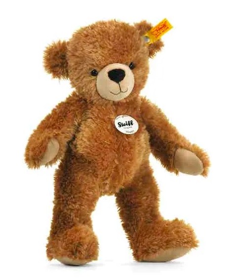 Ours Teddy Happy, brun clair
