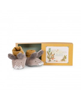 Chaussons lapin Trois petits lapins