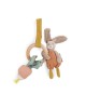 Hochet anneau bois lapin Trois petits lapins