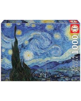 Puzzle 1000p La Nuit Étoilée, Vincent Van Gogh