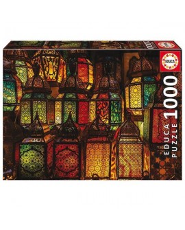 Puzzle 1000p Collage de Lanternes