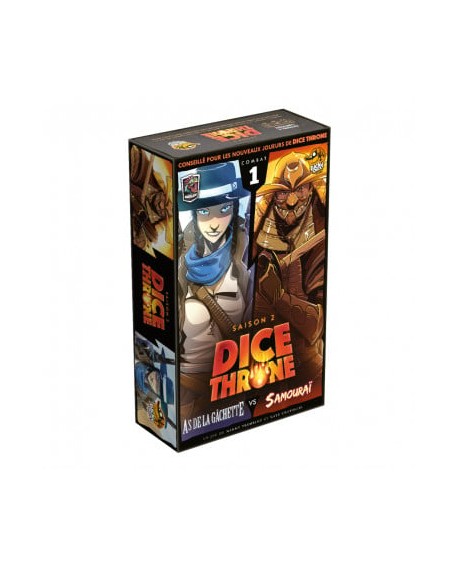 Dice throne S2 : As de la gâchette vs Samouraï