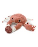 crabe maman & bebe terracotta