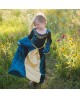 robe Guenievre turquoise 5-6 ans