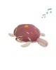 coussin musical tortue rose