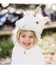 Cape de licorne blanche, taille  2-3 ans