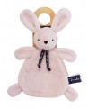 LAPIN DORLOTIN - DOUDOU - ROSE POUDRE