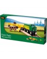 train des animaux de la ferme