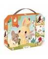 puzzles evolutifs animaux ferme