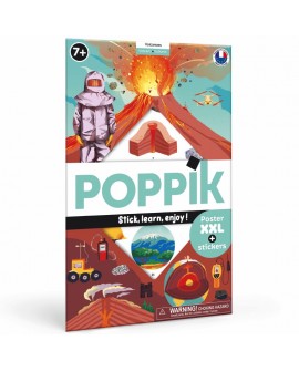 Sticker discovery volcans  - POPPIK