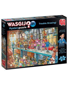 Wasgij mystery 21 - 1000 pcs-Trouble brewing