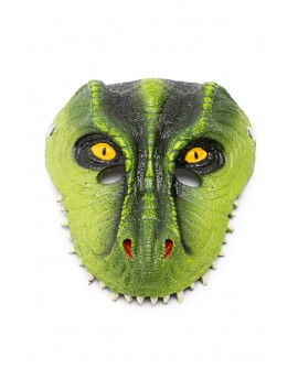 Masque de dinosaure, T-Rex, vert