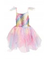 Robe de fée Arc-en-ciel, taille US 3-4