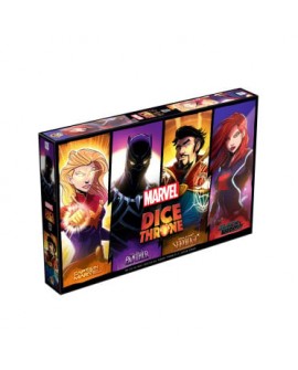 DICE THRONE MARVEL - Thor, Loki, Spiderman, Scarlet Witch