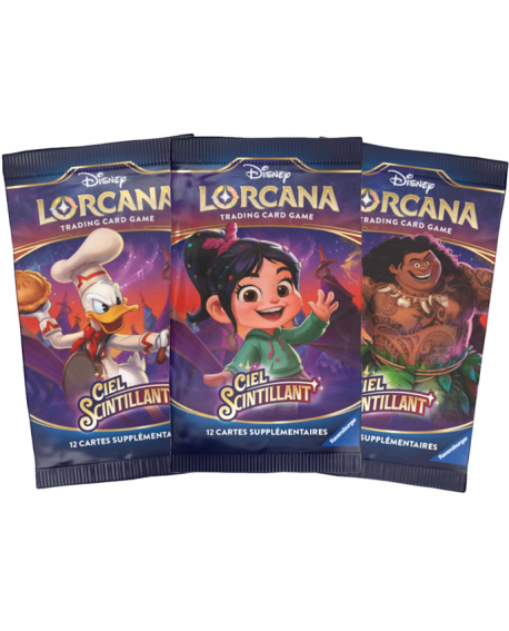 Disney Lorcana Ciel scintillant Booster