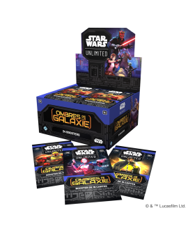 SW Unlimited : Ombres de la Galaxie – display de 24 Boosters FR