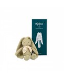 pantin lapin vert 25cm