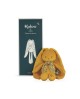 Pantin lapin ocre 25cm