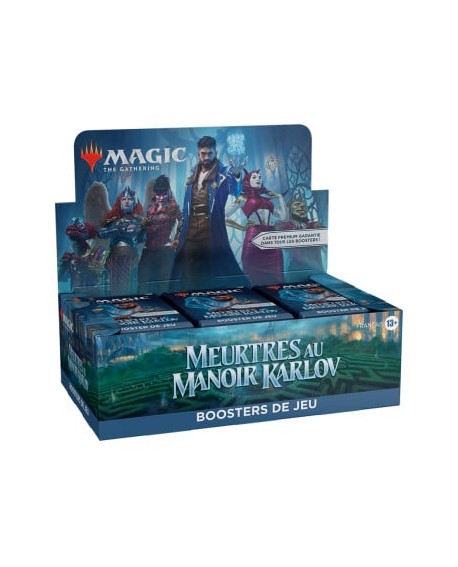 MTG: Meurtres au manoir Karlov Play Boost. - boite