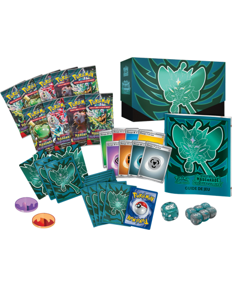 Pokémon EV045 : Coffret Dresseur d'Elite Mascarade crépusculaire