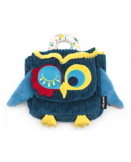 SAC A DOS VELOURS ASTROS LE HIBOU