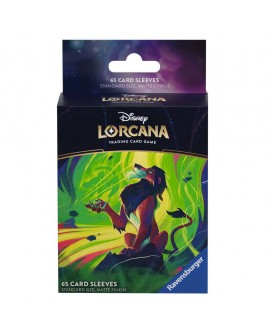 Disney Lorcana S6 La Mer Azurite - Protège-cartes Scar