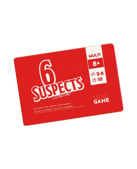 Microgame : 6 suspects