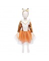 Robe de renard avec coiffe, taille  3-4 ans