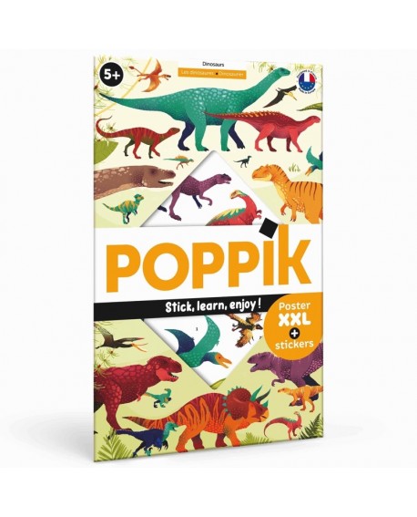 Sticker discovery dinosaures - POPPIK