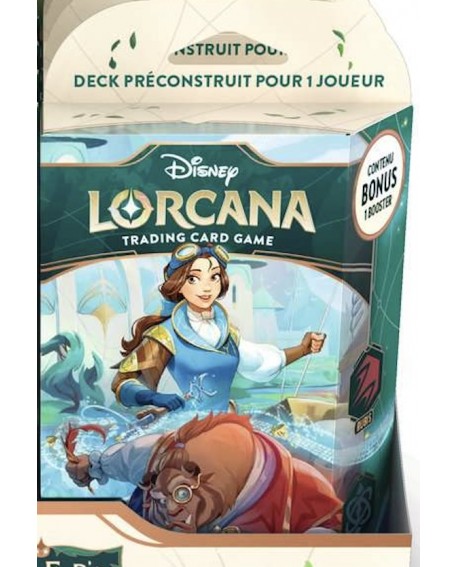 Disney Lorcana deck de demarrage La belle et la bête L'île d'Archazia