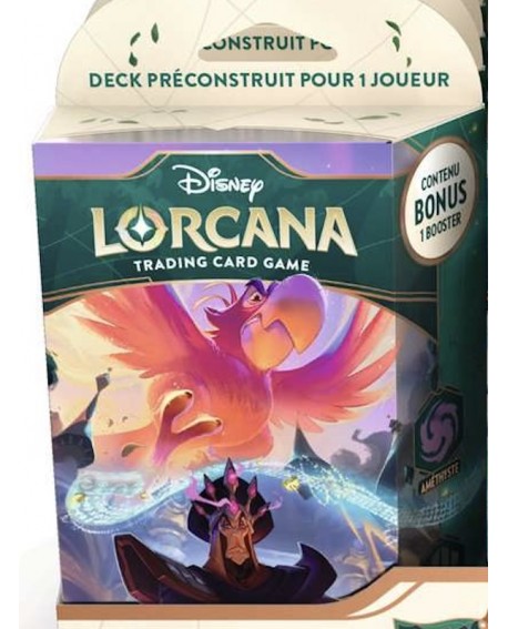 Disney Lorcana deck de demarrage Jafar et Yago L'île d'Archazia